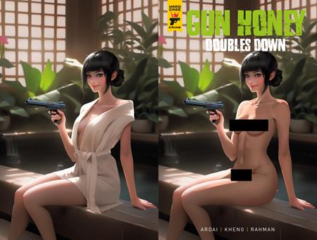 GUN HONEY DOUBLES DOWN #4 (OF 4) CVR E RARE TEMPTER WRAPAROUND NUDE CLOTHED BAGGED VAR (MR) 09/23/2026