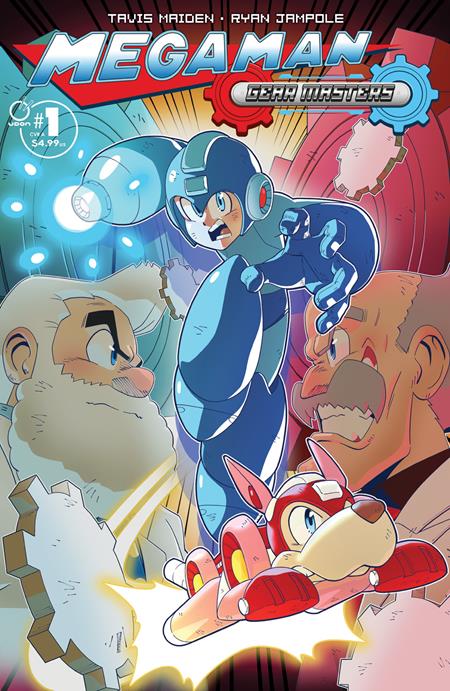 MEGA MAN GEAR MASTERS #1 (OF 5) CVR A RYAN JAMPOLE 09/23/2026