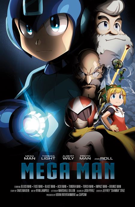 MEGA MAN GEAR MASTERS #1 (OF 5) CVR C JEFFREY CRUZ VAR 09/23/2026