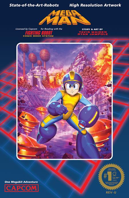 MEGA MAN GEAR MASTERS #1 (OF 5) CVR E 1/5 GENZOMAN VAR 09/23/2026