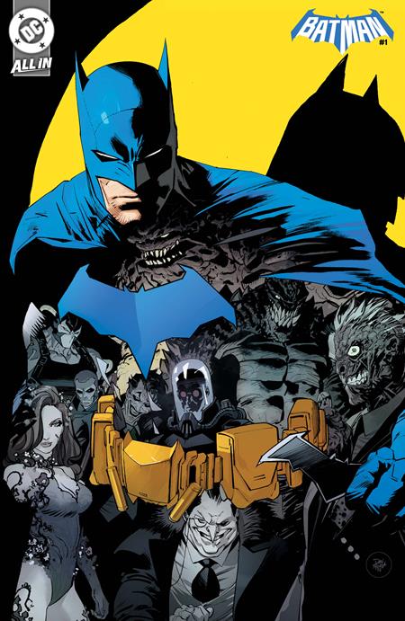 BATMAN #1 2ND PRINT CVR C DAN MORA FOIL VAR 10/15/2025
