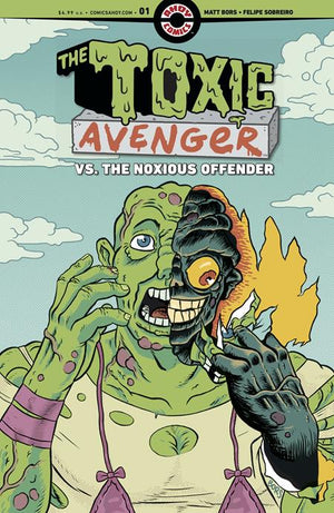 TOXIC AVENGER VS THE NOXIOUS OFFENDER #1 (OF 5) CVR A MATT BORS (MR) 10/07/2026