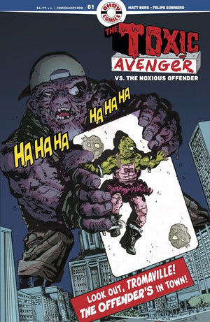 TOXIC AVENGER VS THE NOXIOUS OFFENDER #1 (OF 5) CVR B 3 COPY GREG SCOTT CLASSIC COVERS HOMAGE UNLOCK VAR (MR) 10/07/2026