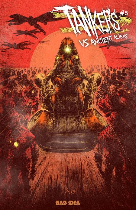 TANKERS VS ANCIENT ALIENS #5 (OF 5) CVR B CALEB ADY VAR 10/28/2026