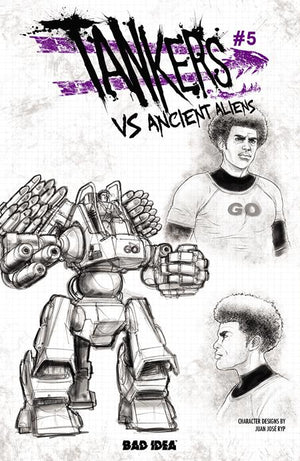TANKERS VS ANCIENT ALIENS #5 (OF 5) CVR C JUAN JOSE RYP DESIGN VAR 10/28/2026