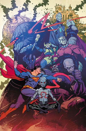 DC ALL IN SAGA DARKSEID VS THE WORLD #1 (ONE SHOT) CVR A SANFORD GREENE 10/28/2026