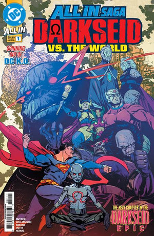 DC ALL IN SAGA DARKSEID VS THE WORLD #1 (ONE SHOT) CVR A SANFORD GREENE 10/28/2026