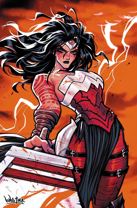 ABSOLUTE WONDER WOMAN #25 CVR F BABS TARR GLOW-IN-THE-DARK CARD STOCK VAR 10/28/2026