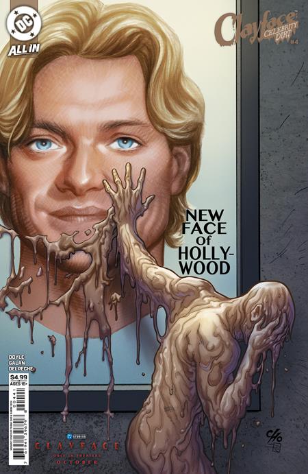 CLAYFACE CELEBRITY DIRT #4 (OF 6) CVR D FRANK CHO CLAYFACE MOVIE CARD STOCK VAR 10/14/2026