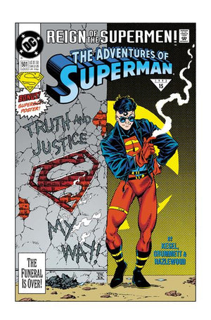 ADVENTURES OF SUPERMAN #501 FACSIMILE EDITION CVR A TOM GRUMMETT 10/07/2026
