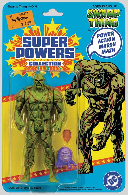 SWAMP THING #1 FACSIMILE EDITION CVR B JASON GEYER & ALEX SAVIUK SWAMP THING SUPER POWERS CARD STOCK VAR 10/07/2026