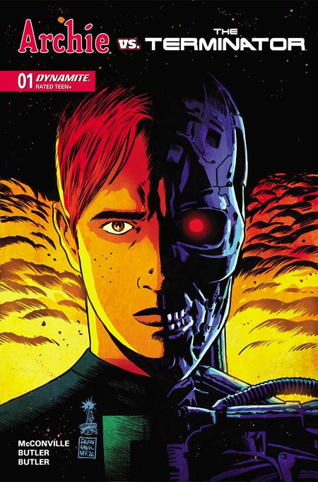 ARCHIE VS THE TERMINATOR #1 CVR A FRANCESCO FRANCAVILLA 10/07/2026