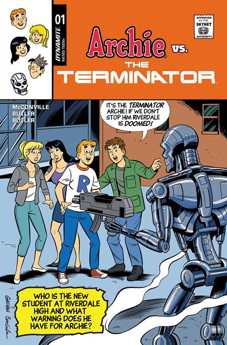 ARCHIE VS THE TERMINATOR #1 CVR D BILL GALVAN VAR 10/07/2026