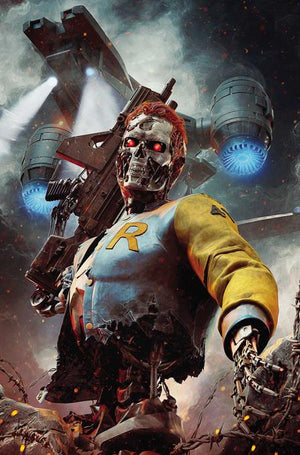 ARCHIE VS THE TERMINATOR #1 CVR F BJORN BARENDS FOIL VIRGIN VAR 10/07/2026