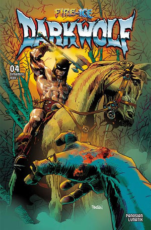 FIRE AND ICE DARKWOLF #4 CVR F DAN PANOSIAN METAL PREMIUM VAR 10/28/2026
