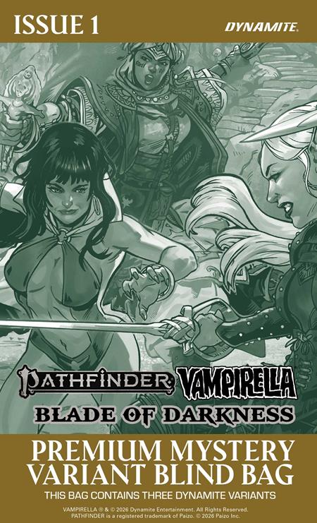 PATHFINDER VAMPIRELLA BLADE OF DARKNESS #1 CVR G PREMIUM MYSTERY BLIND BAG VAR 10/28/2026