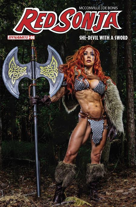 RED SONJA SHE DEVIL WITH A SWORD #6 CVR E COSPLAY VICTORIA RECCHIONE VAR 10/07/2026