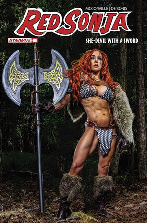 RED SONJA SHE DEVIL WITH A SWORD #6 CVR E COSPLAY VICTORIA RECCHIONE VAR 10/07/2026