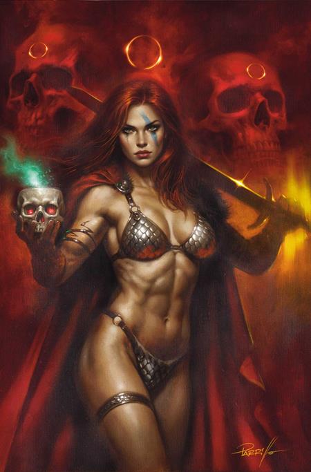 RED SONJA SHE DEVIL WITH A SWORD #6 CVR F LUCIO PARRILLO METAL PREMIUM VAR 10/21/2026