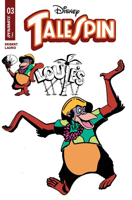 TALESPIN #3 CVR D CHARACTER DESIGN ART VAR 10/21/2026