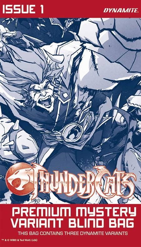 THUNDERCATS (2026) #1 CVR I PREMIUM MYSTERY BLIND BAG VAR 10/07/2026
