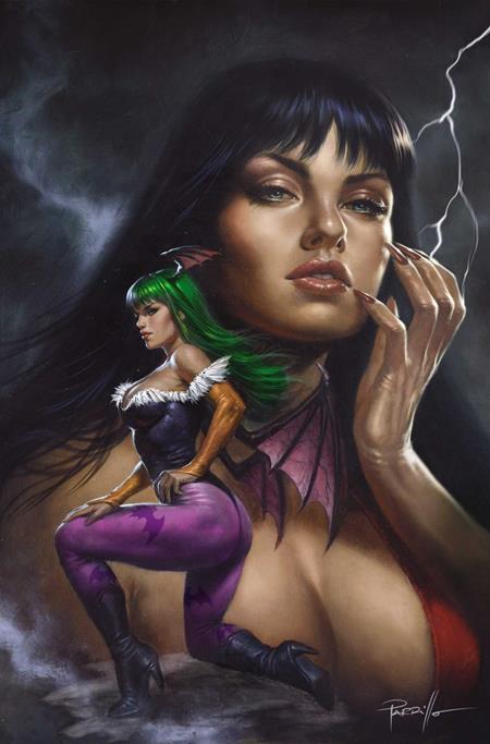 VAMPIRELLA VS DARKSTALKERS SPECIAL #1 (ONE SHOT) CVR H LUCIO PARRILLO LTD VIRGIN VAR 10/14/2026