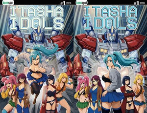 ITASHA IDOLS #1 CVR C MIKE WHITE HOLOFOIL FLIP COVER VAR 10/28/2026