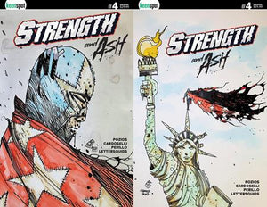 STRENGTH & ASH #4 CVR D STEFANO CARDOSELLI FRANCESCA PERILLO HOLOFOIL FLIP COVER VAR 10/21/2026