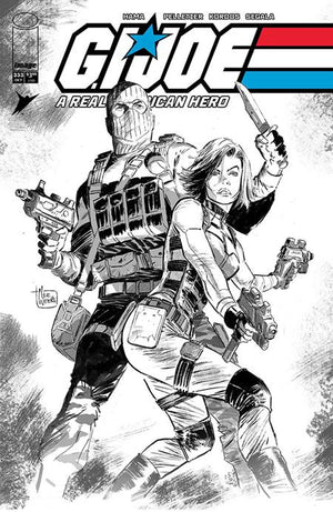 GI JOE A REAL AMERICAN HERO #333 CVR B LEE WEEKS B&W VAR 10/14/2026
