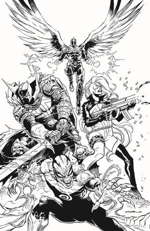 SPAWN SCORCHED #56 CVR B YILDIRAY CINAR B&W VIRGIN VAR 10/21/2026