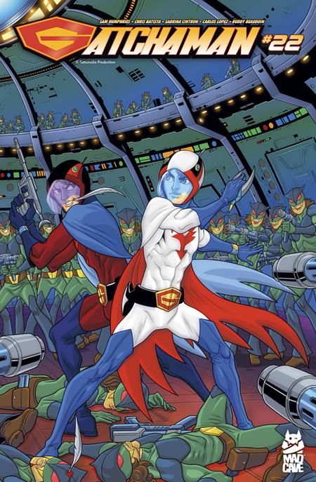 GATCHAMAN #22 CVR A CHRIS BATISTA SABRINA CINTRON 10/28/2026