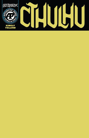 CTHULU SKETCHBOOK #1 (ONE SHOT) CVR B KINGLY YELLOW VAR 10/28/2026