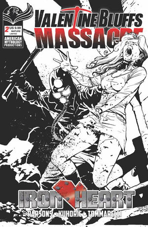 VALENTINE BLUFFS MASSACRE IRON HEART #2 (OF 2) CVR D ROY ALLAN MARTINEZ LIMITED B&W VAR (MR) 10/28/2026