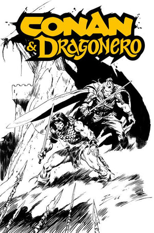 CONAN & DRAGONERO #1 SDCC EXCLUSIVE ROB DE LA TORRE INKS CARDSTOCK VAR (MR) 10/07/2026