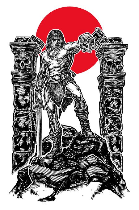 CONAN THE BARBARIAN TIDES OF THE TYRANT KING #2 (OF 4) CVR F MICAH ULRICH VIRGIN FOIL VAR (MR) 10/21/2026