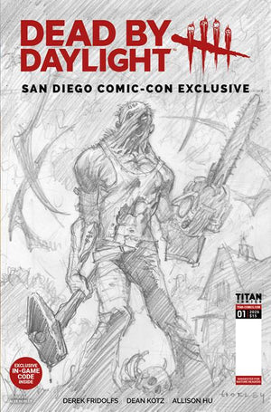 DEAD BY DAYLIGHT THE HILLBILLY #1 SDCC EXCLUSIVE ALEX HORLEY CARDSTOCK INKS VAR (MR) 10/07/2026