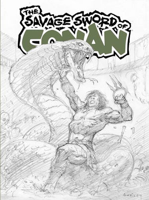 SAVAGE SWORD OF CONAN #15 SDCC EXCLUSIVE ALEX HORLEY CARDSTOCK INKS VAR (MR) 10/07/2026