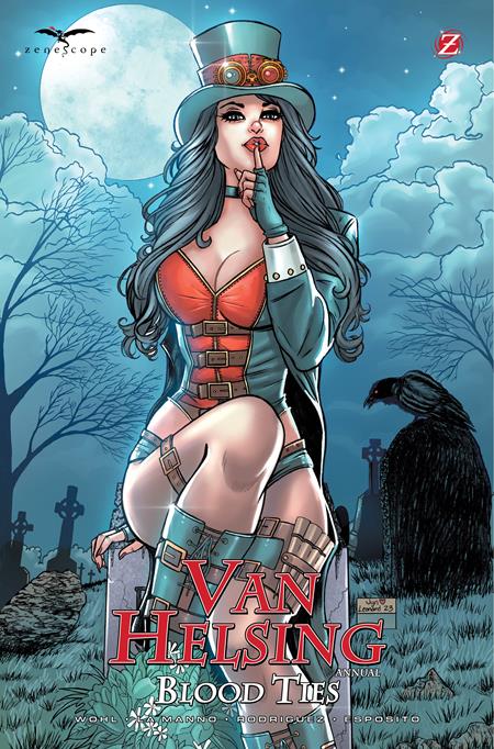 VAN HELSING ANNUAL 2026 BLOOD TIES (ONE SHOT) CVR B JYN LEONARD VAR 10/07/2026