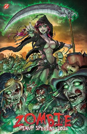 ZENESCOPE ZOMBIE PINUP SPECIAL 2026 (ONE-SHOT) CVR B CARDIGRADE VAR 10/21/2026