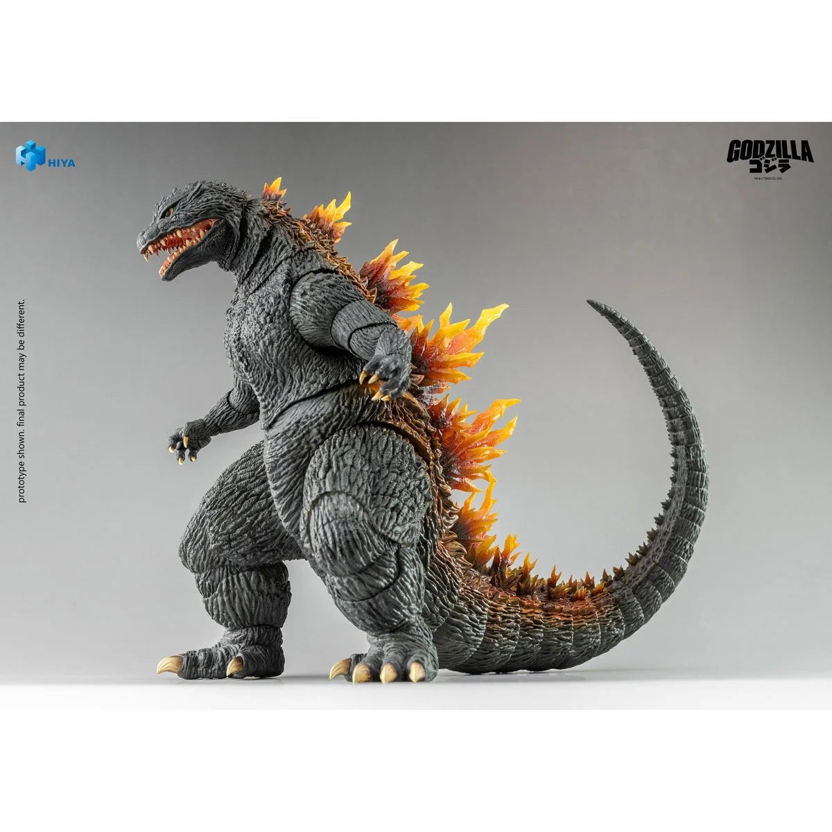 HIYA TOYS - GODZILLA 2000 -  1999 MILLENIUM GODZILLA HEAT RAY EXQ BASIC PX (MAY 2026)
