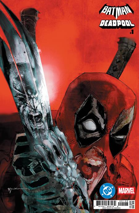 BATMAN DEADPOOL #1 (ONE SHOT) CVR Q BILL SIENKIEWICZ INCREDIBLE HULK 340 HOMAGE CARD STOCK VAR 11/19/25