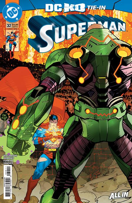 SUPERMAN #32 CVR A DAN MORA (DC K.O.) 01/07/2026
