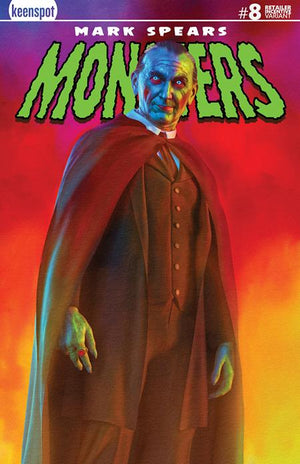 MARK SPEARS MONSTERS #8 CVR B 1/250 DRACULA HOLOFOIL VAR 12/17/25