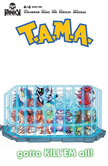 TAMA #4 (OF 6) CVR B DANIEL HDR COMPANIMALS POKEMON HOMAGE VAR (MR) 11/19/2025