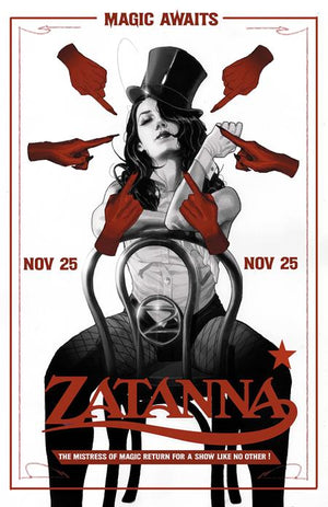 ZATANNA (2026) #8 CVR B JOSHUA SWAY SWABY CARD STOCK VAR 11/25/2026