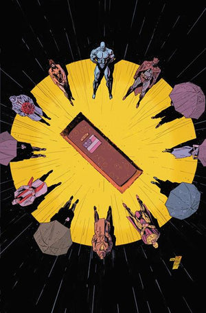 JUSTICE LEAGUE UNLIMITED #25 CVR F CLAY MANN WATCHMEN 40TH ANNIVERSARY CARD STOCK VAR 11/25/2026
