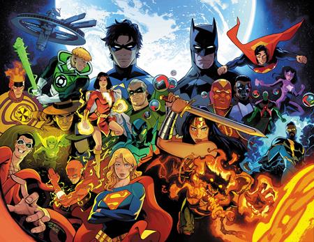 JUSTICE LEAGUE UNLIMITED #25 CVR I RAFAEL PEREZ WRAPAROUND CARD STOCK VAR 11/25/2026