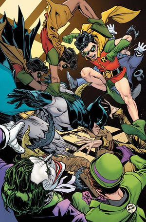 BATMAN & ROBIN YEAR ONE DYNAMIC DUOS #4 (OF 12) CVR B BRAD WALKER CARD STOCK VAR 11/11/2026