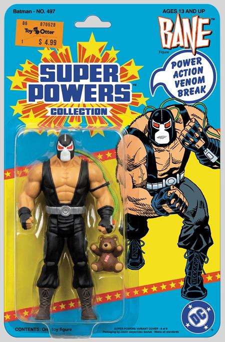 BATMAN #497 FACSIMILE EDITION CVR D JASON GEYER & ALEX SAVIUK BANE SUPER POWERS CARD STOCK VAR 11/04/2026