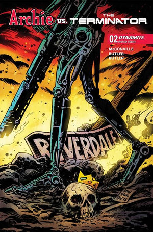 ARCHIE VS THE TERMINATOR #2 CVR A FRANCESCO FRANCAVILLA 11/04/2026